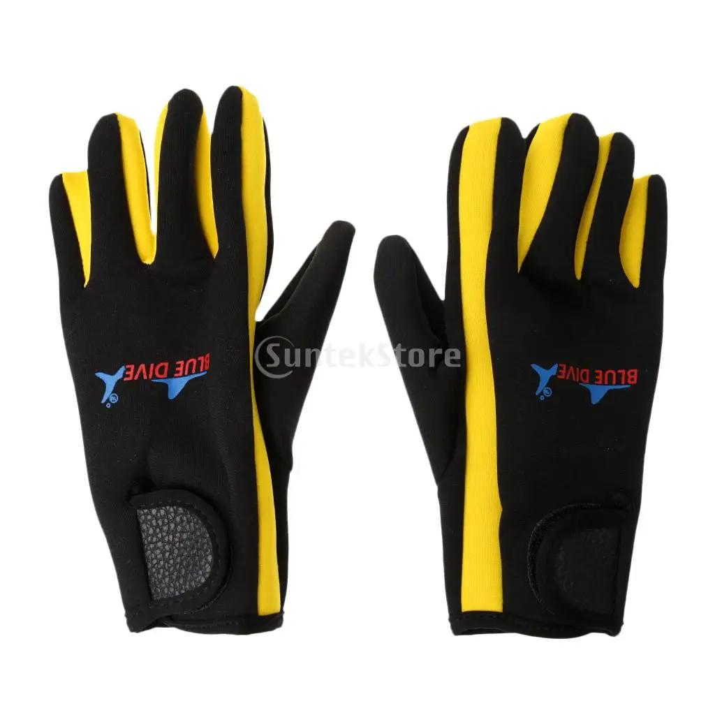 1.5mm neoprene homem mulher quente luvas de mergulho windsurf caça submarina mergulho luvas de barco anti-derrapante - Image 1