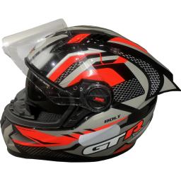 Capacete  FW3 GT Racing Bolt Design Com Narigueira - Image 4