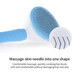 Pente de agulha de aço inoxidável, Depilação para cães e gatos, Limpeza flutuante do cabelo, Beleza Cuidados com a pele - Image 2