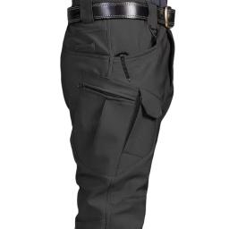 Calças de carga tática masculina, calças elásticas, secagem rápida, esportes de trekking, escalada, caminhadas, camping, pesca, caça, primavera, outono, outono - Image 6