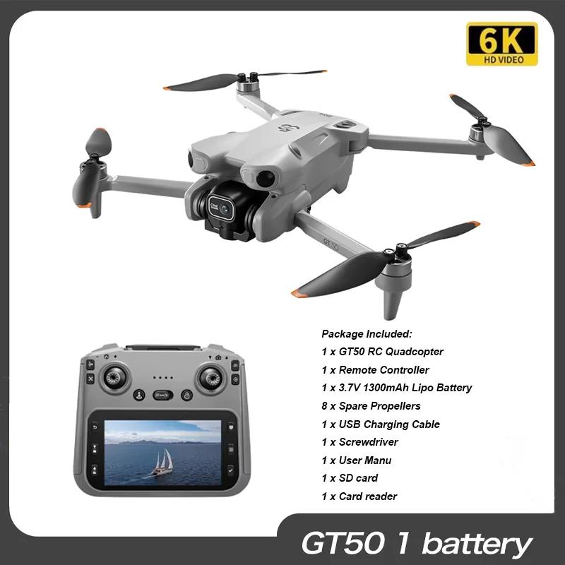 2026 NOVO Drone RC Original GT50 PRO com Câmeras Duplas 8K HD, WiFi, GPS, 20 Minutos de Voo, Fotografia Aérea, Quadricóptero, Brinquedo de Controle Remoto - Image 1