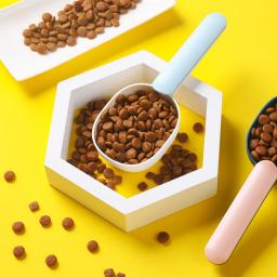 Colher de alimentação para animais de estimação Pá de alimentos Colher com saco selado Colheres Clip Alimentadores para animais de estimação Suprimentos para cachorros e gatinhos Acessórios para cães e gatos - Image 5