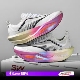 Homens tênis de corrida placa carbono especialidade maratona esportes respirável leve feminino confortável antiderrapante lazer tênis - Image 3