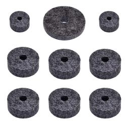 Bateria Acessórios Set in Black, Bateria substituição, feltro definido para instrumento musical, 18PCs - Image 2