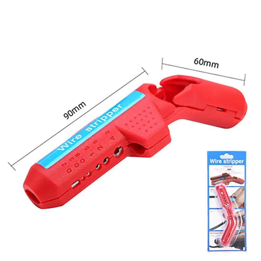 Multi-Function Ajustável Corte Profundidade Fio Strippers, Cable Crimper Alicerces, Ferramenta de crimpagem, Stripping Wire Cutter Tools - Image 1
