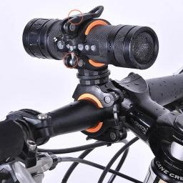 ESLN-Suporte de bicicleta guidão com luz LED, bicicleta girando luz, duplo suporte, lanterna lâmpada, bomba de ciclismo, acessórios de bicicleta - Image 3