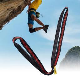 Xinda escalada cinto 22kn resistente de alta elasticidade carga-rolamento mais grosso ao ar livre montanhismo rapel sling escalada engrenagem - Image 1