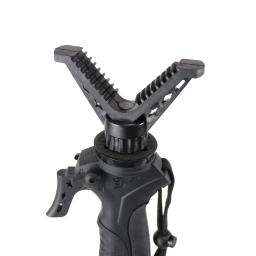 Arma de caça resto shotgun v jugo cabeça titular de arma resistente tripé cabeça superior montagem acessórios acessório para tiro vara - Image 5