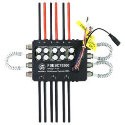 Grupo w7 kit de esportes aquáticos (inclui alta corrente fsesc75300 84v e novo 65161 motor de eixo redondo) controlador remoto à prova dwaterproof água - Image 3