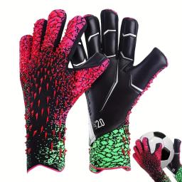 Luvas de goleiro de futebol criança homem forte aderência futebol látex engrossado proteção crianças adulto luvas de goleiro esportes - Image 3
