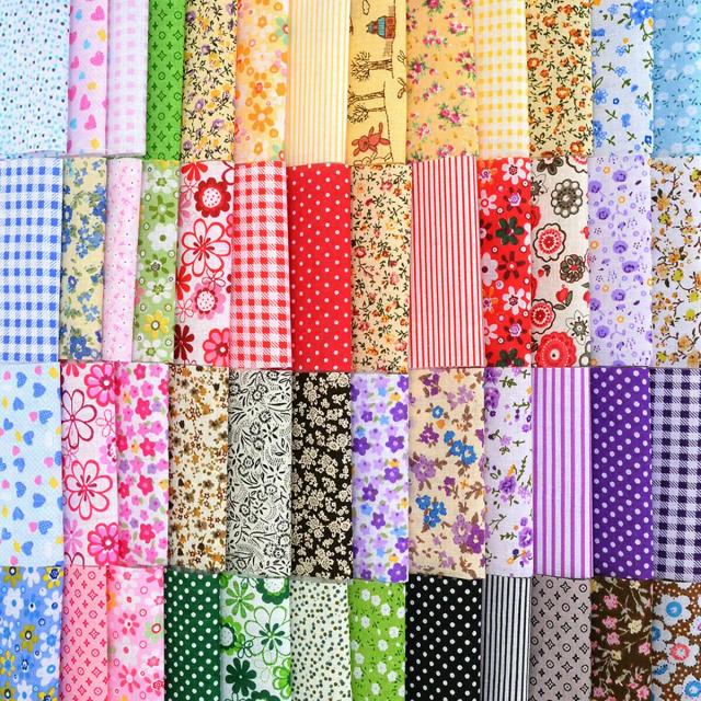 Fat Quarters Variados em 100% Algodão para Patchwork e Artesanato DIY em Atacado