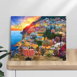 Ruopoty-pintura por números para adultos, kit pintura paisagem para arte da parede, pinturas modernas - Image 5