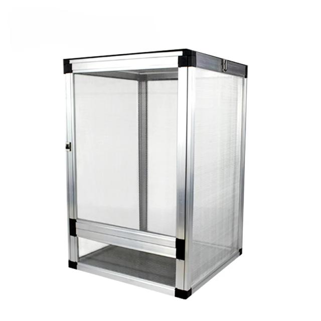 Gaiola de Alumínio para Répteis com Gabinete de Tela - Ideal para Camaleões e Terrários