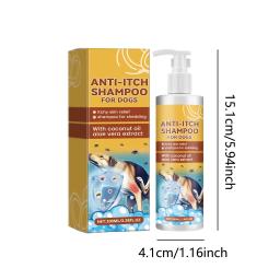 Itch Shampoo para Cães, Comichão e Cabelo Nutritivo, Prevenção Coceira, 100ml - Image 3