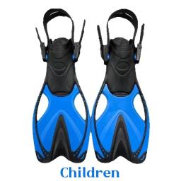 Nadadeiras de silicone infantil para homens, mulheres e crianças sapatos de sapo natação equipamento de snorkeling - Image 2