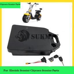 Citycoco Caixa De Bateria Com Fechadura E Interface De Cabo De Alimentação Para Chinês Halei Scooter Elétrico Genérico Citycoco Acessórios - Image 1