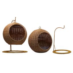 Casa de ninho respirável para gatos, Cama de balanço de gato, cesta suspensa na caverna, cadeira de ovos para gatinho, gatinho pequeno - Image 1