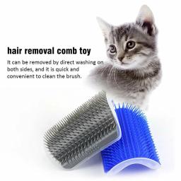 Canto Cat Massage Comb com Catnip, Produtos para Animais de Estimação para Gatos, Auto Groomer, O Rosto, Cócegas, Produto, Rosto - Image 1