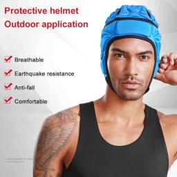 Chapelaria do capacete do rugby para o goleiro do futebol, Headguard - Image 1