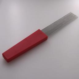 Raspador Guiro Portátil Equipado com 11 Aço Hastes Instrumento de Percussão para Adultos Crianças Fontes Do Partido KTV Atividades Concertos - Image 2