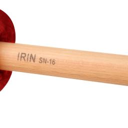 IRIN-Long Fluffy Beech Handle Baquetas, Big Drum Mallet, Percussão Peças de Instrumento, Bumbo Mallet, Musical - Image 5