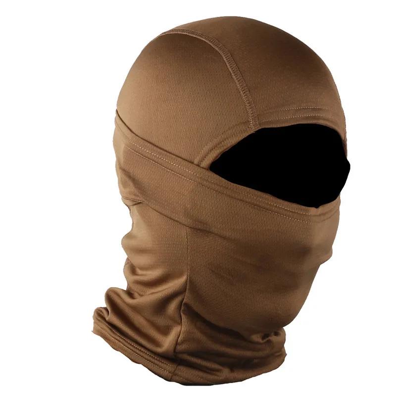 Balaclava camuflada para homens, máscara facial completa, esqui e ciclismo, cobertura de cabeça e pescoço para caça, boné de capacete, cachecol multicam - Image 1