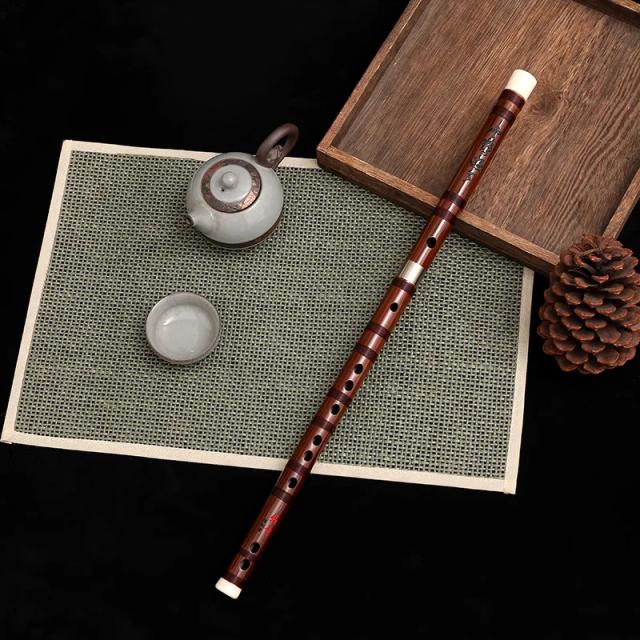 Instrumentos Musicais Tradicionais Chineses: Flauta Doce Profissional e Flauta Transversal de Bambu para Alpinistas Adultos