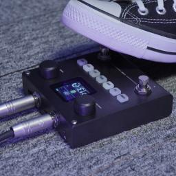 Pedal efeito guitarra com efeitos reverberação modelagem digital 652D para baixo guitarra - Image 3
