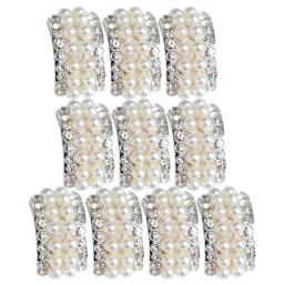 Enfeites bonita Rhinestone, Botão Craft, DIY Decoração do casamento, 10 pcs - Image 3