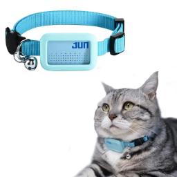 Coleira com campainha e rastreador GPS para cães e gatos, monitor de atividade pet, tampa localizadora vestível, mini alarme anti-perdido - Image 1