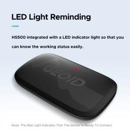 GEOID HS500 Monitor de Freqüência Cardíaca Equipamentos de Fitness Ant Bluetooth Sensor de Freqüência Cardíaca com Chest Strap Rastreamento LED Light - Image 2