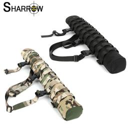 Aljava de flecha de tiro com arco multifuncional saco de seta 1050d à prova dwaterproof água-nylon diferentes maneiras transportar diy para arco caça tiro esporte - Image 1