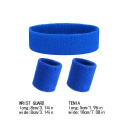 Esportes bandana exercício yoga sweatband conjunto de basquete badminton pulseira acessórios presentes para homens mulher verde - Image 4