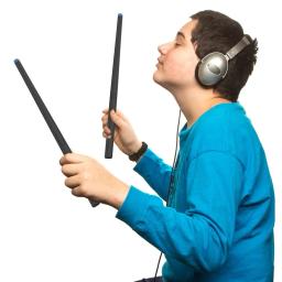 Baquetas eletrônicas profissionais, baquetas de ar portáteis, bateria virtual, instrumentos musicais para iniciantes e adultos - Image 6