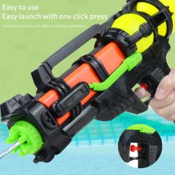 Water Gun Toy for Children, pressione para pulverizar água, verão ao ar livre, praia, piscina, jogo de batalha de longo alcance - Image 3