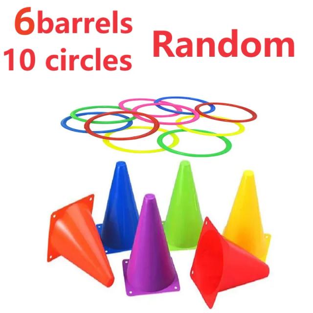 Anel de Brinquedo Esportivo Infantil para Arremesso ao Ar Livre - Competição Interativa e Treinamento Sensorial