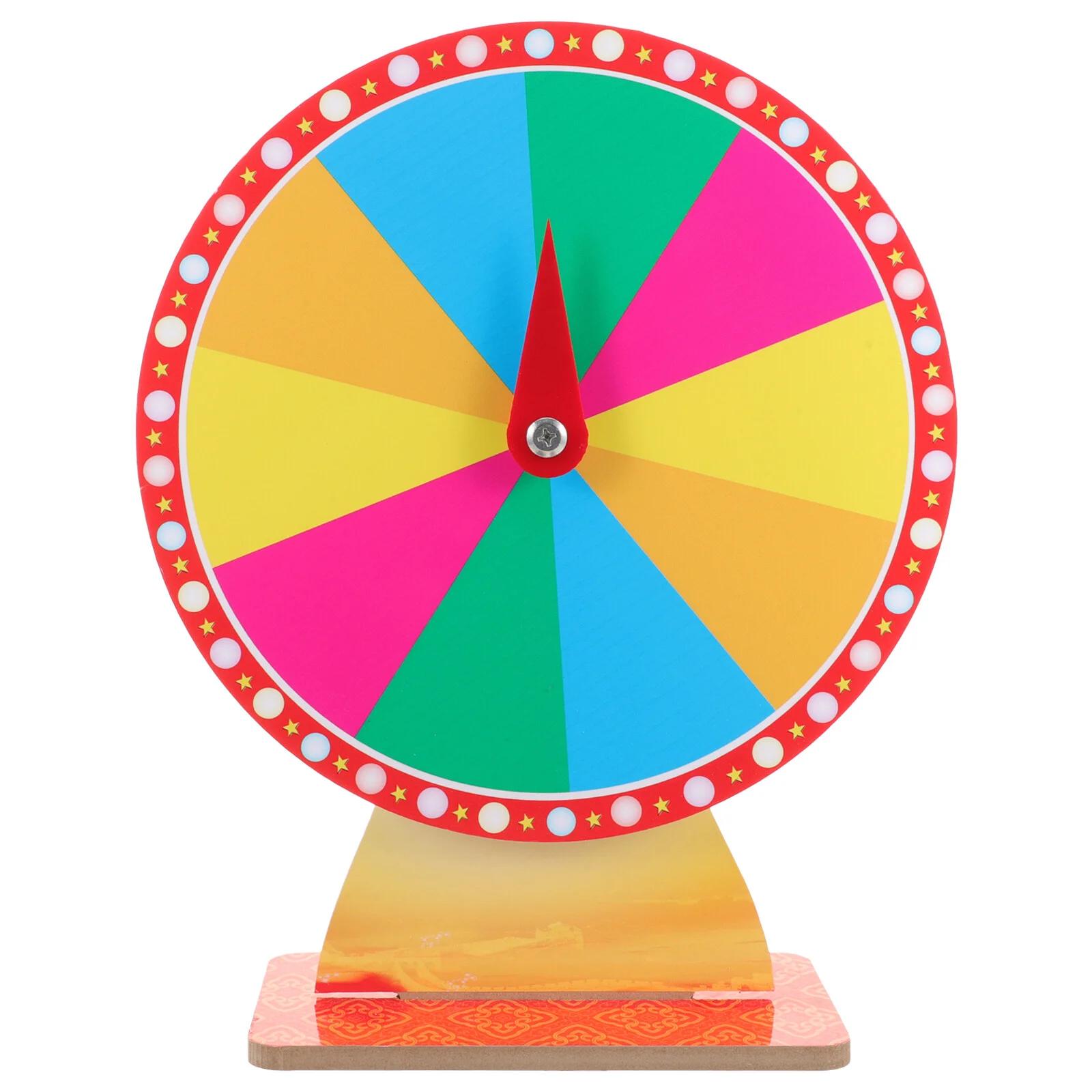 Prancheta de Roleta para Carnaval, Roda Comercial, Jogo de Fortuna, Artigos de Festa, Crianças e Adultos, Grande Plataforma Giratória, Raffle Engraçado - Image 1