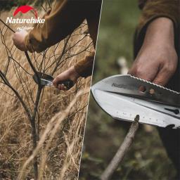 Naturehike Camping Pá Outdoor Multifuncional Caminhadas Pá Tático Pá Sobrevivência Emergência Ferramenta Bushcraft Jardim Pás - Image 2