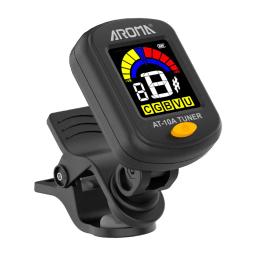 Profissional Clip-On Tuner para todos os instrumentos, modos Multi-chave, guitarra, cavaquinho, violino, baixo, cromática, ajuste modos - Image 5