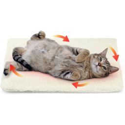 Pet cobertor macio auto-aquecido, colchão quente para dormir inverno, cama de caxemira coral, pet suplentes, cão pequeno e médio - Image 3
