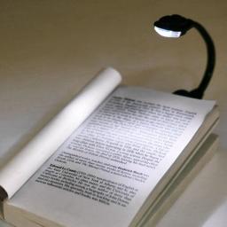 Mini portátil flexível Luzes LED Livro, Clip-On, brilhante, Livro Luz de Leitura, Lâmpada para PC, Laptop, Notebook, Viagem, Quarto, Leitor de Livros - Image 4