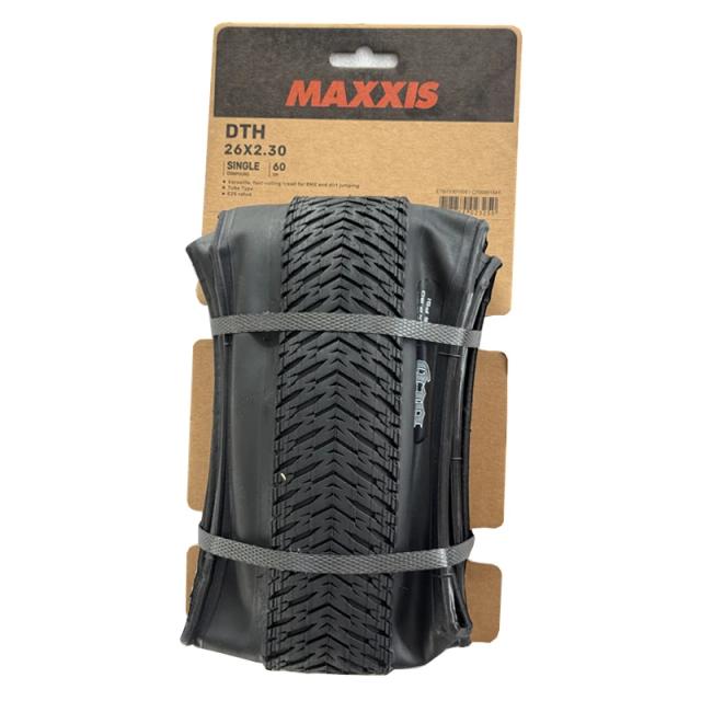 MAXXIS DTH Pneu de Bicicleta 26x2.3 Dobrável para BMX, Dirt Jump e Pista de Bomba