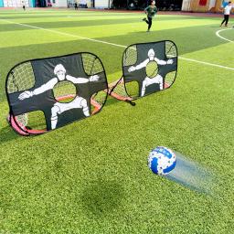 Objetivo de futebol dobrável para crianças, futebol infantil, portátil, mini, treinamento do alvo - Image 4