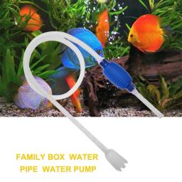 Tanque de peixes do aquário vácuo sifão cascalho sucção manual mais limpo durável bomba água tubo de limpeza do aquário suprimentos essenciais - Image 3