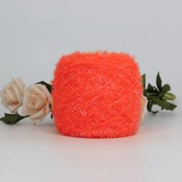 Fio De Tricô De Mão De Lã De Vidro Colorido, Linha De Cílios Extravagante, Artesanato DIY, Chapéu De Camisola De Boneca e Fabricação De Sacos, Linha De Crochet, 50g - Image 5