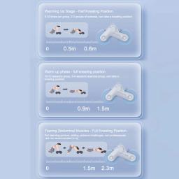 Exercitador de roda abdominal, design de roda dupla, roda de fitness abdominal, rebote automático, antiderrapante para treinamento de musculação - Image 5