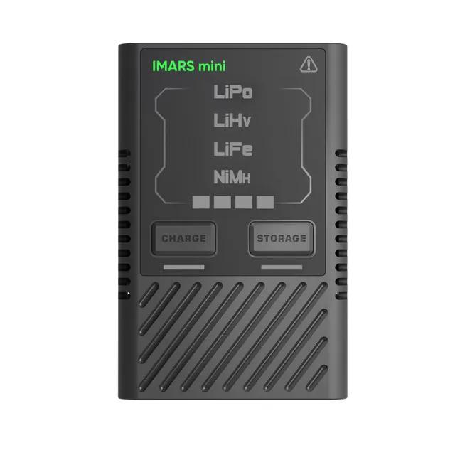 Carregador Mini Balance Gens Ace IMARS para Baterias de Lítio, Lipo, Nimh e NiMH, 2-4S, USB-C, 60W, Ideal para RC