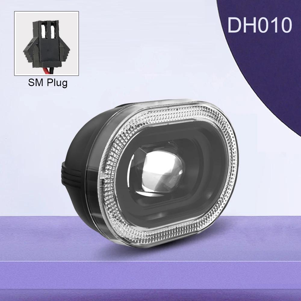 Farol impermeável para bicicleta, Luzes dianteiras, Acessórios de ciclismo 2Pin SM, Plug - Image 1