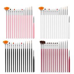 Multi-Funcional Nylon Hair Art Paint Brush, Aquarela Rod Pen, Desenho Ferramenta de Pintura, Material Escolar, Papelaria Presentes, 15Pcs Set - Image 1