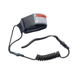 Trela ​​enrolada para prancha remo, correia pulso grossa, corda mão para pranchas longas - Image 5